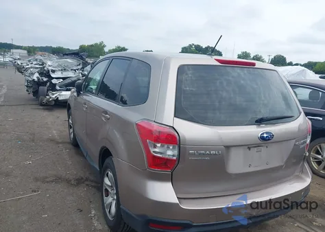 2014 Subaru Forester 2.5I from USA, damaged, VIN JF2SJAAC4EH419550